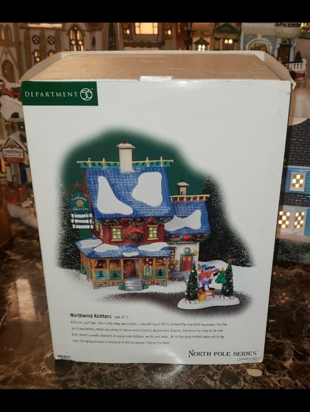 Department 56 Northwind KnittersSet Of 2North Pole Series - Picture 12 of 12